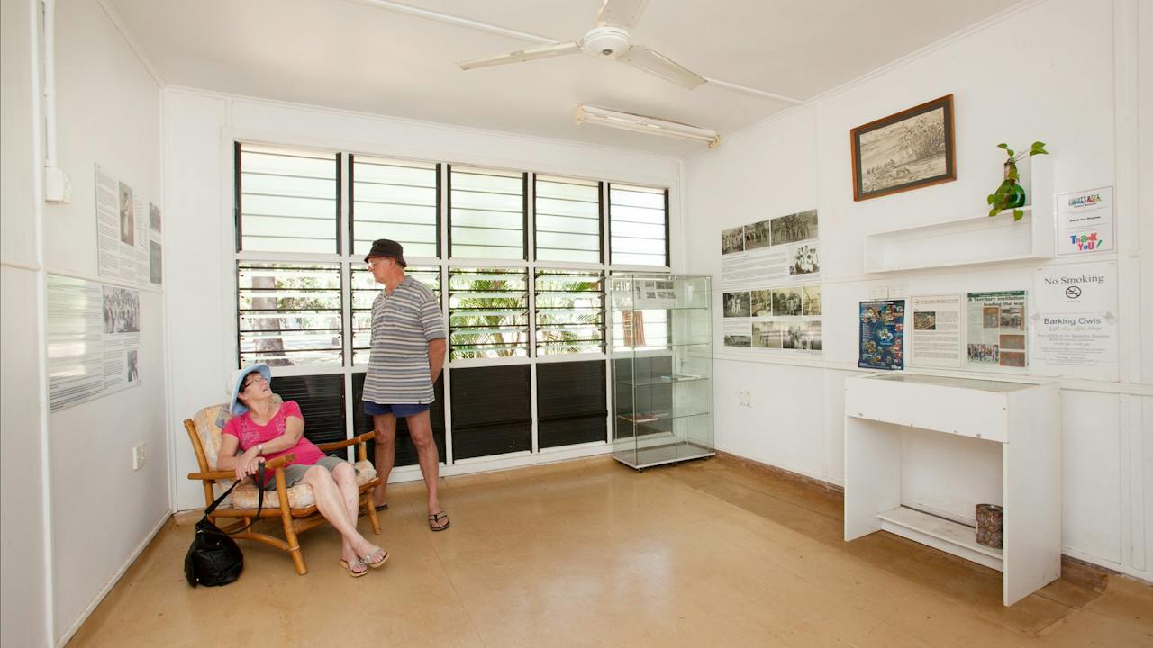 Tourists in Aboriginal Area