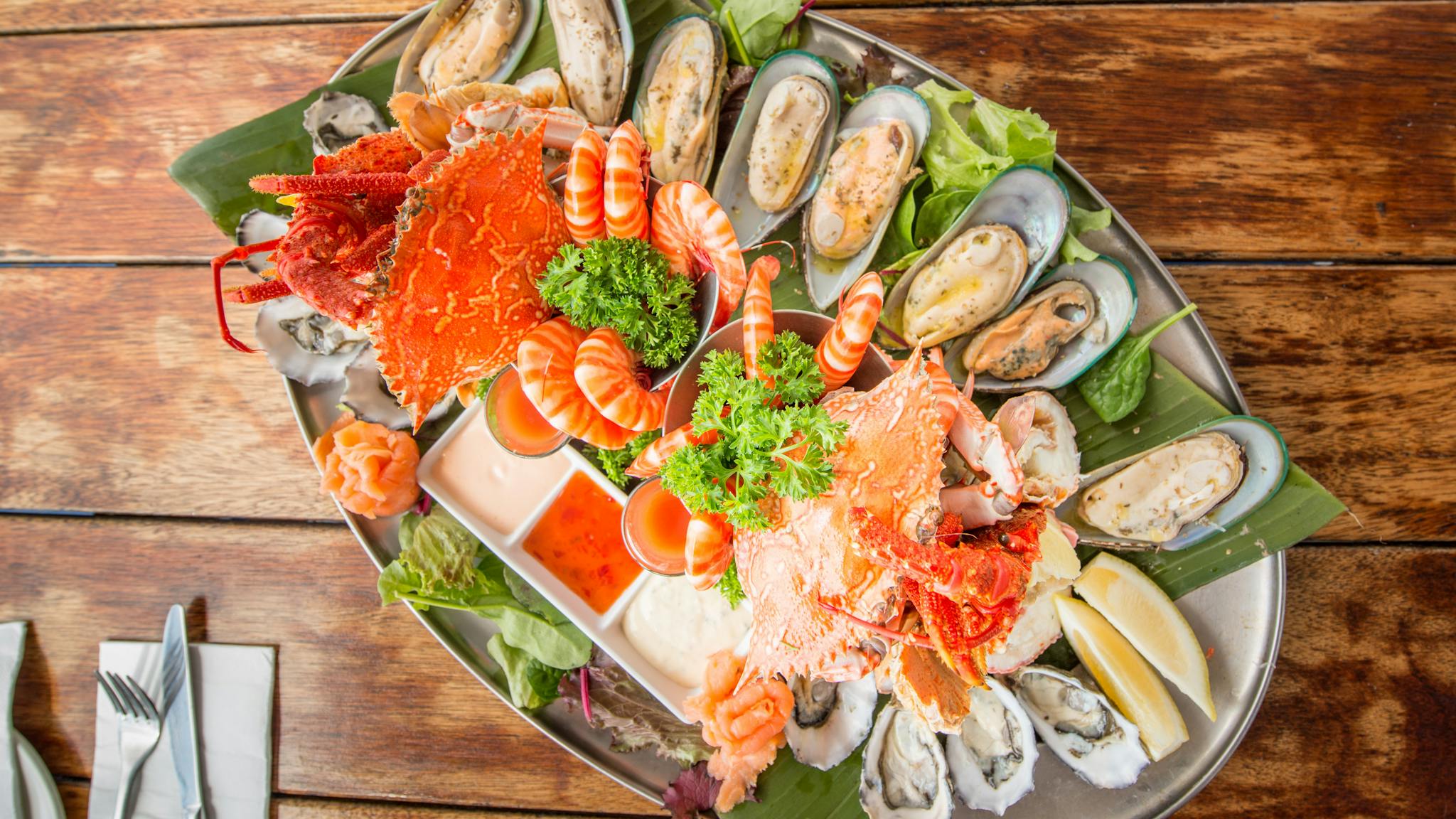 Deluxe Seafood Platter for 2