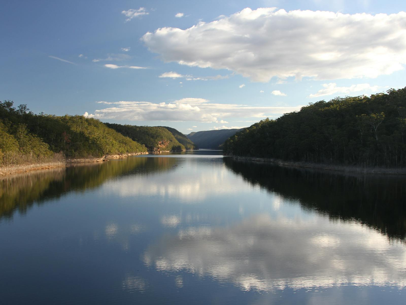 Warragamba view from wall