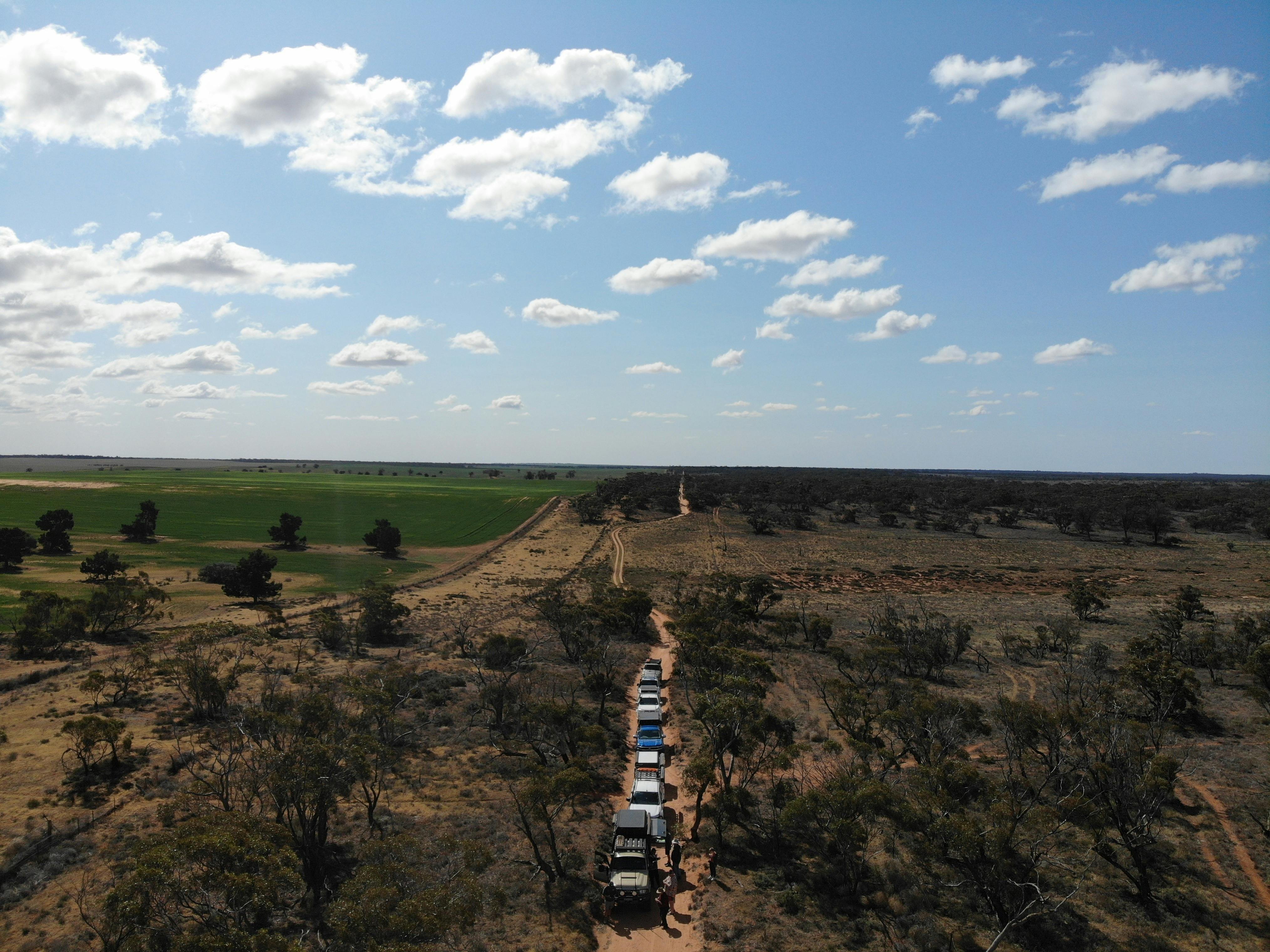 Recent tour group on the border track