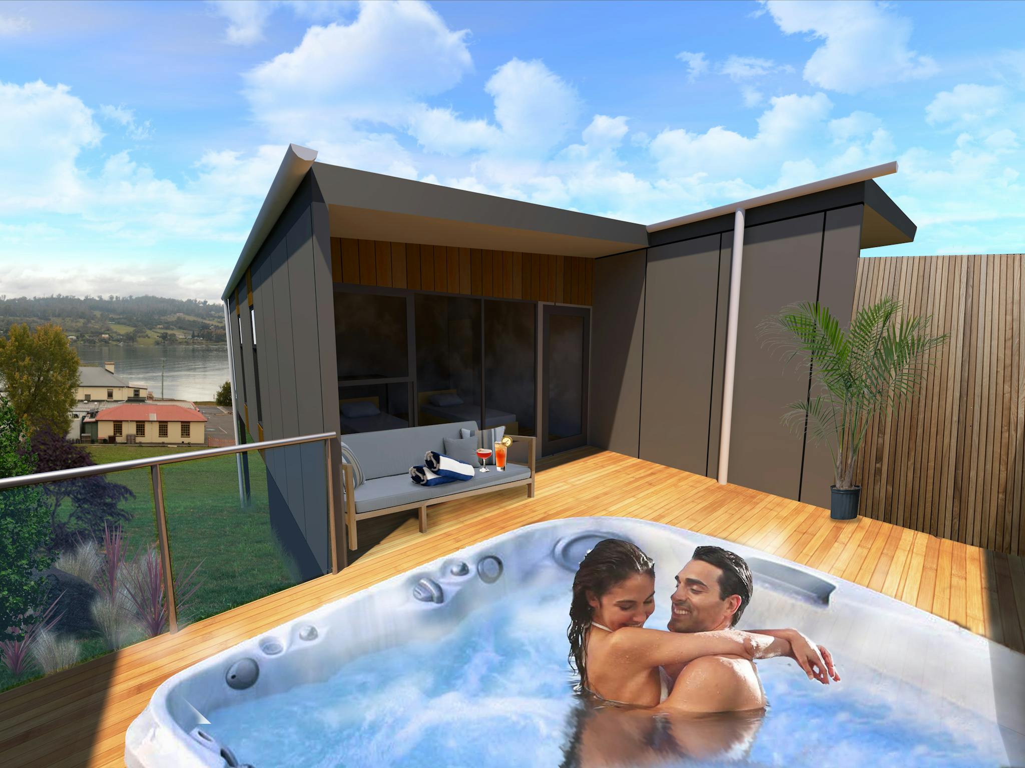 Rosevears Premium Spa Room
