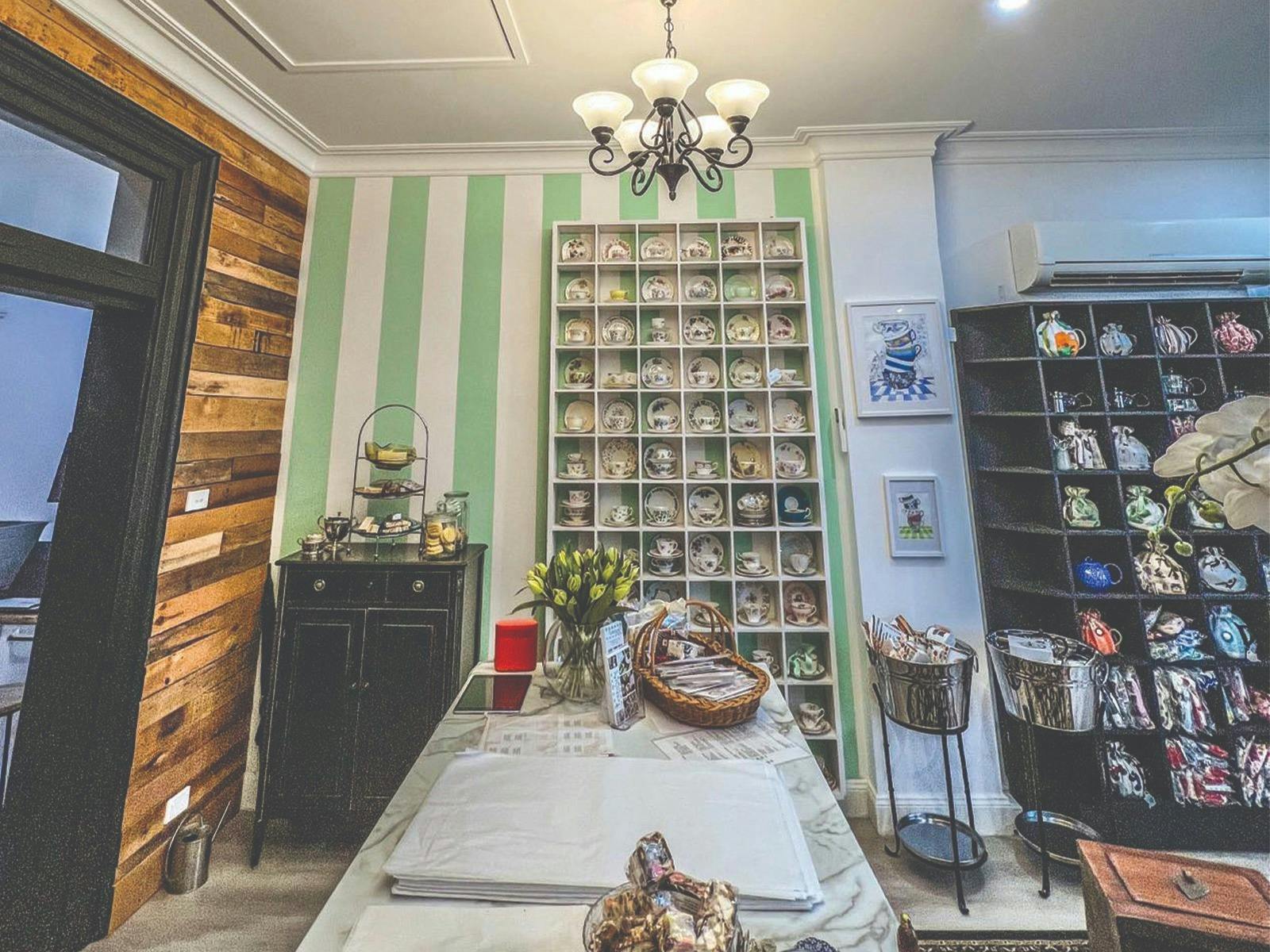 front counter and display wall