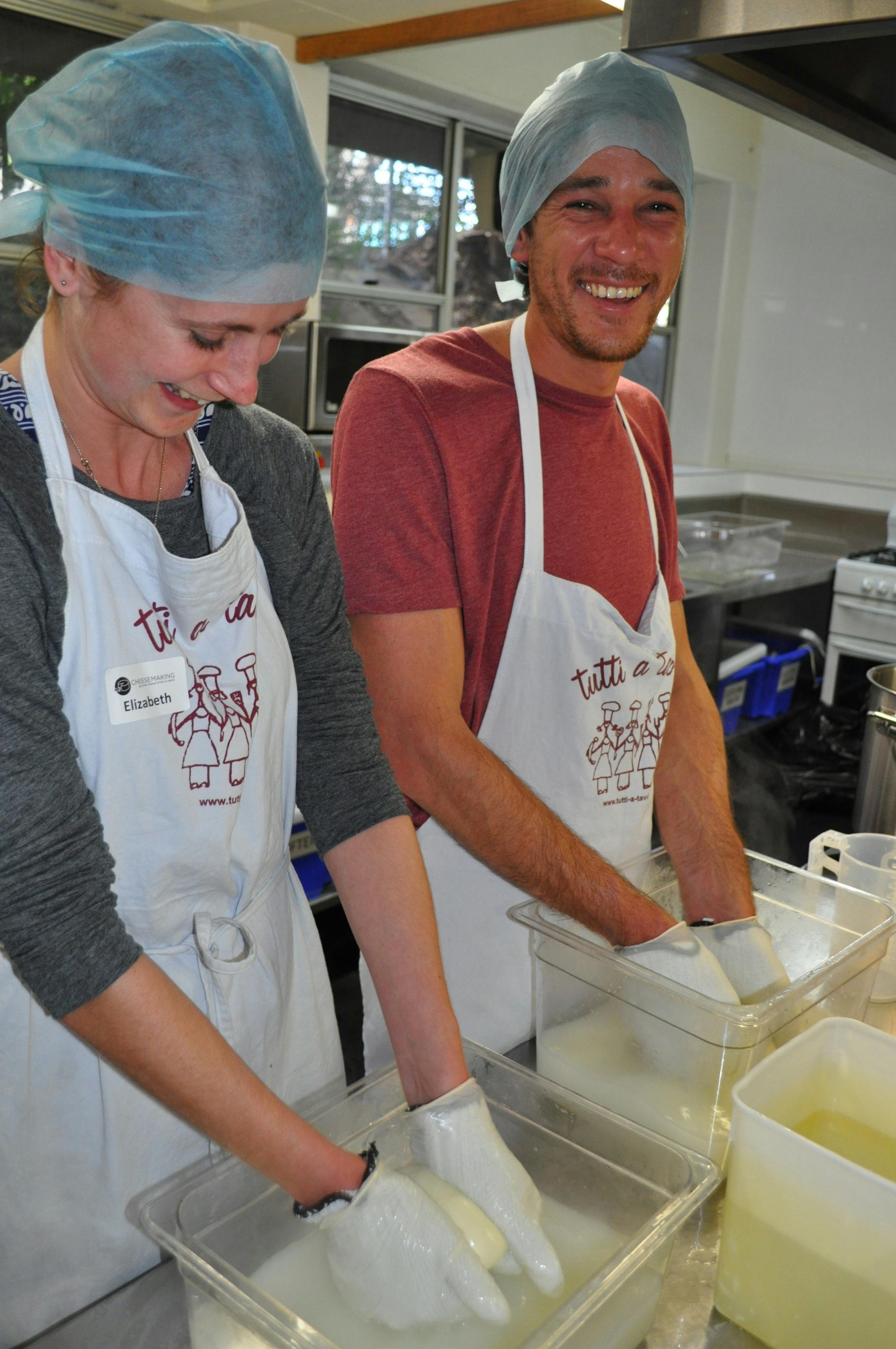 participants cheese workshop