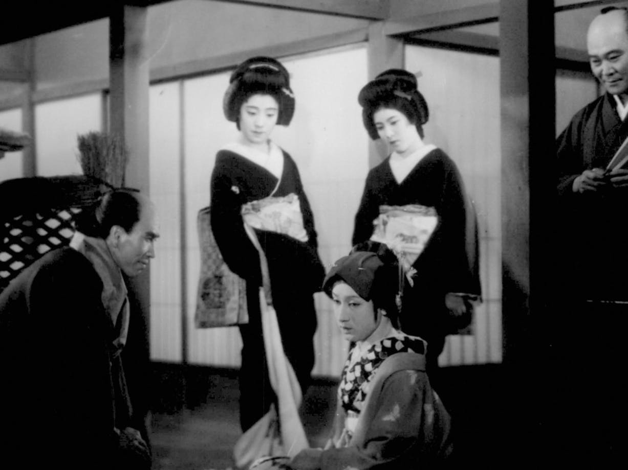 Still from film An Actor’s Revenge (雪之丞変化)