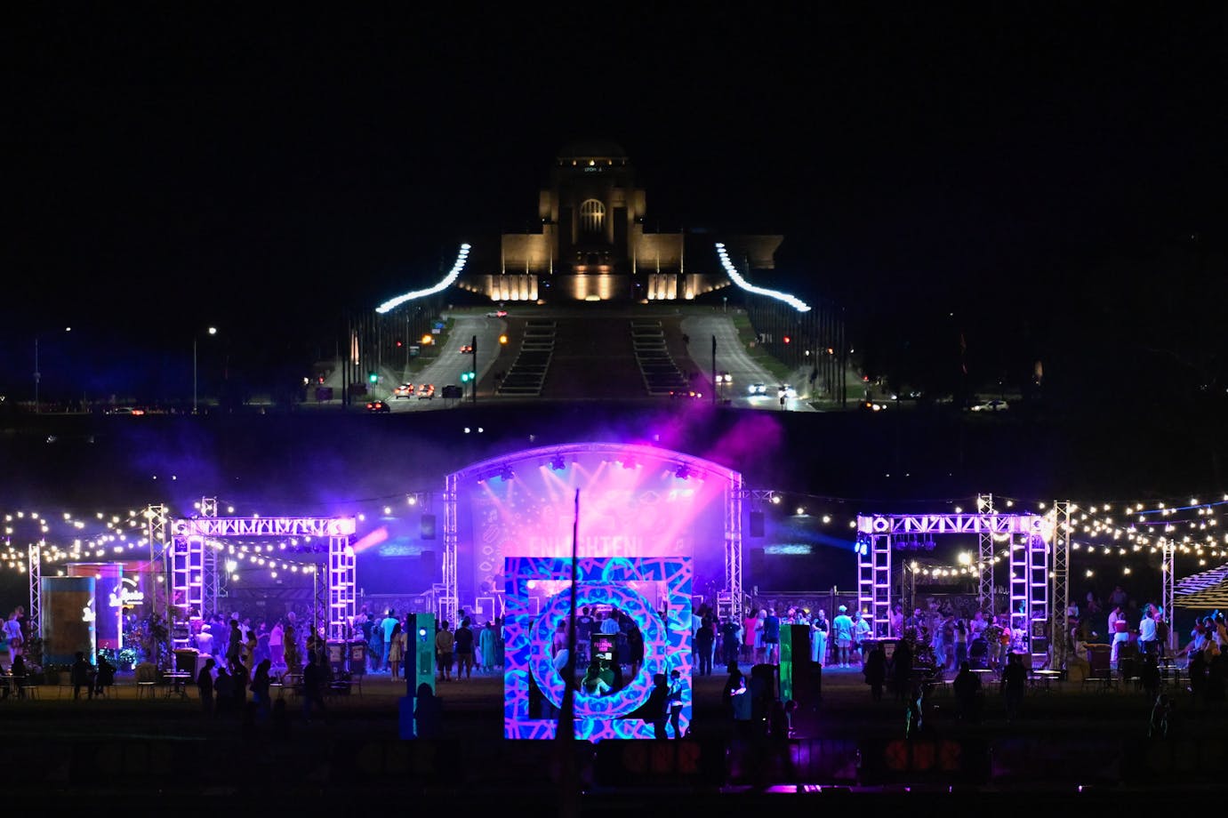 Illuminated Festival Hub