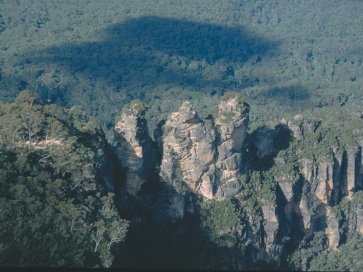 The UNESCO World Heritage listed Blue Mountains
