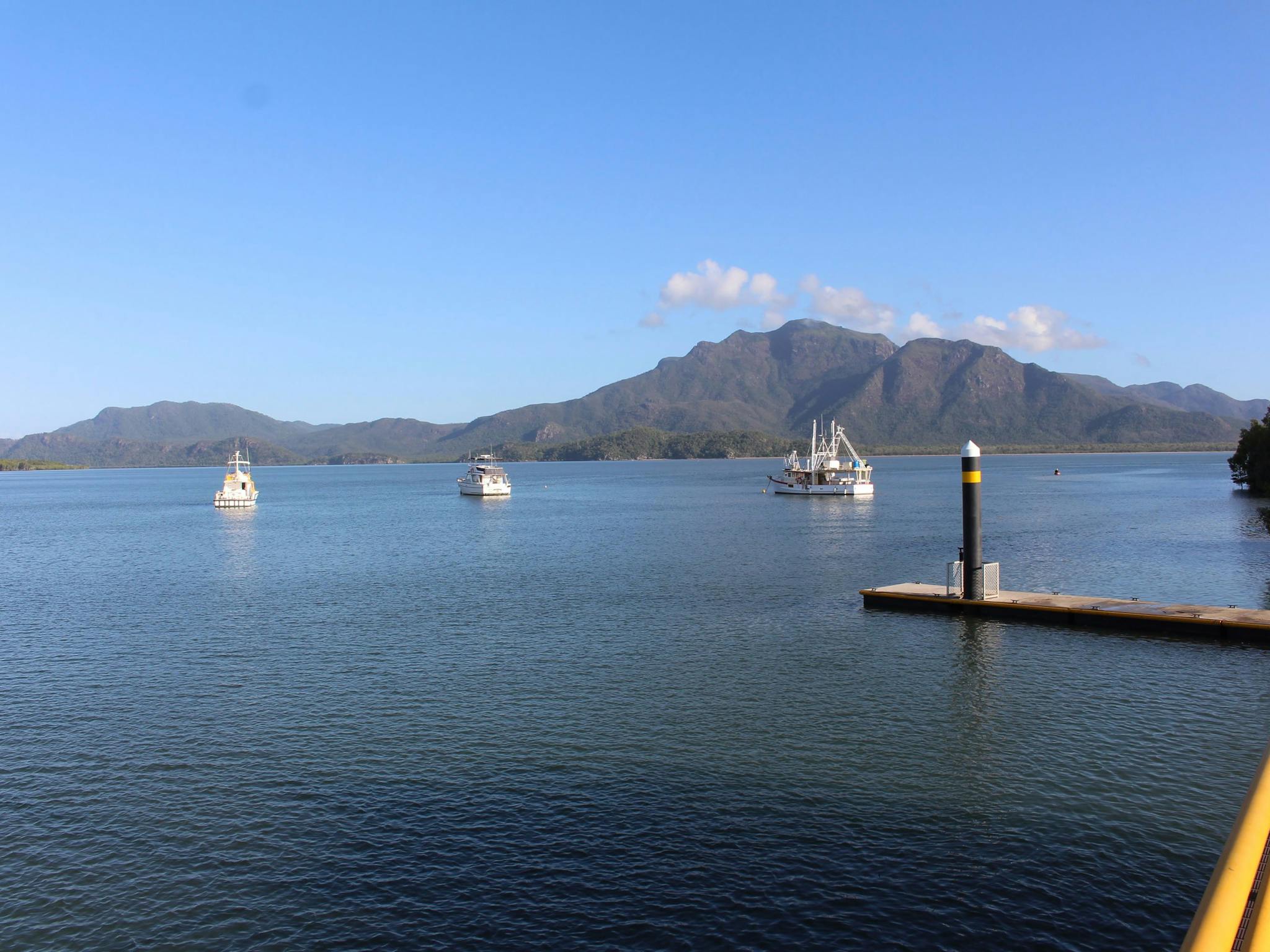 Hinchinbrook Island from Hinchinbrook Resorts Hinchinbrook Island from Hinchinbrook Resorts