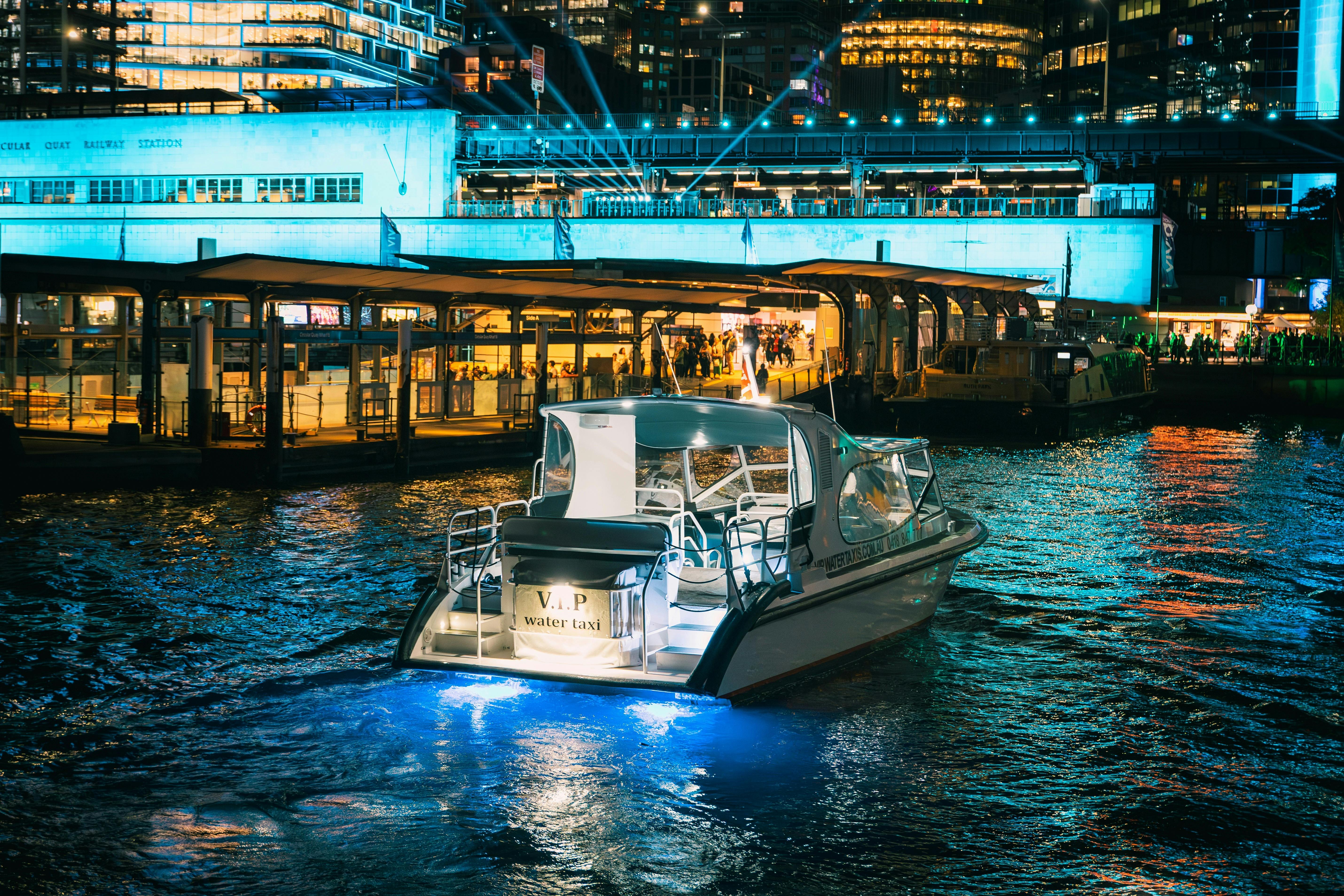 Water taxi on Sydney Harbour
