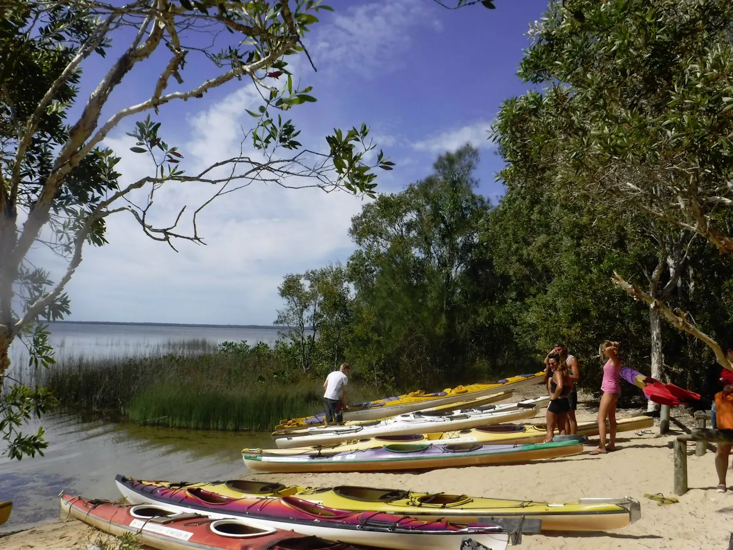 Elanda kayak launch