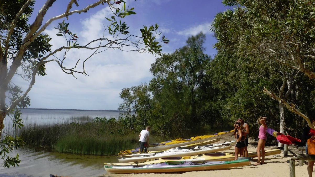 Elanda kayak launch