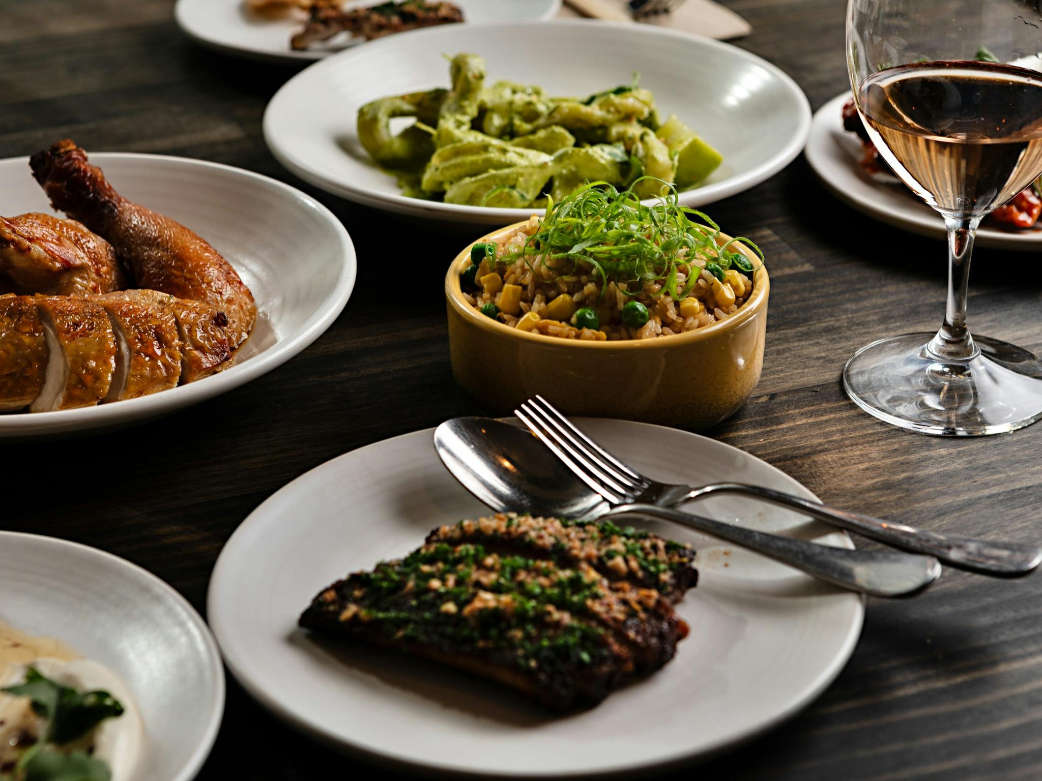Menu shot