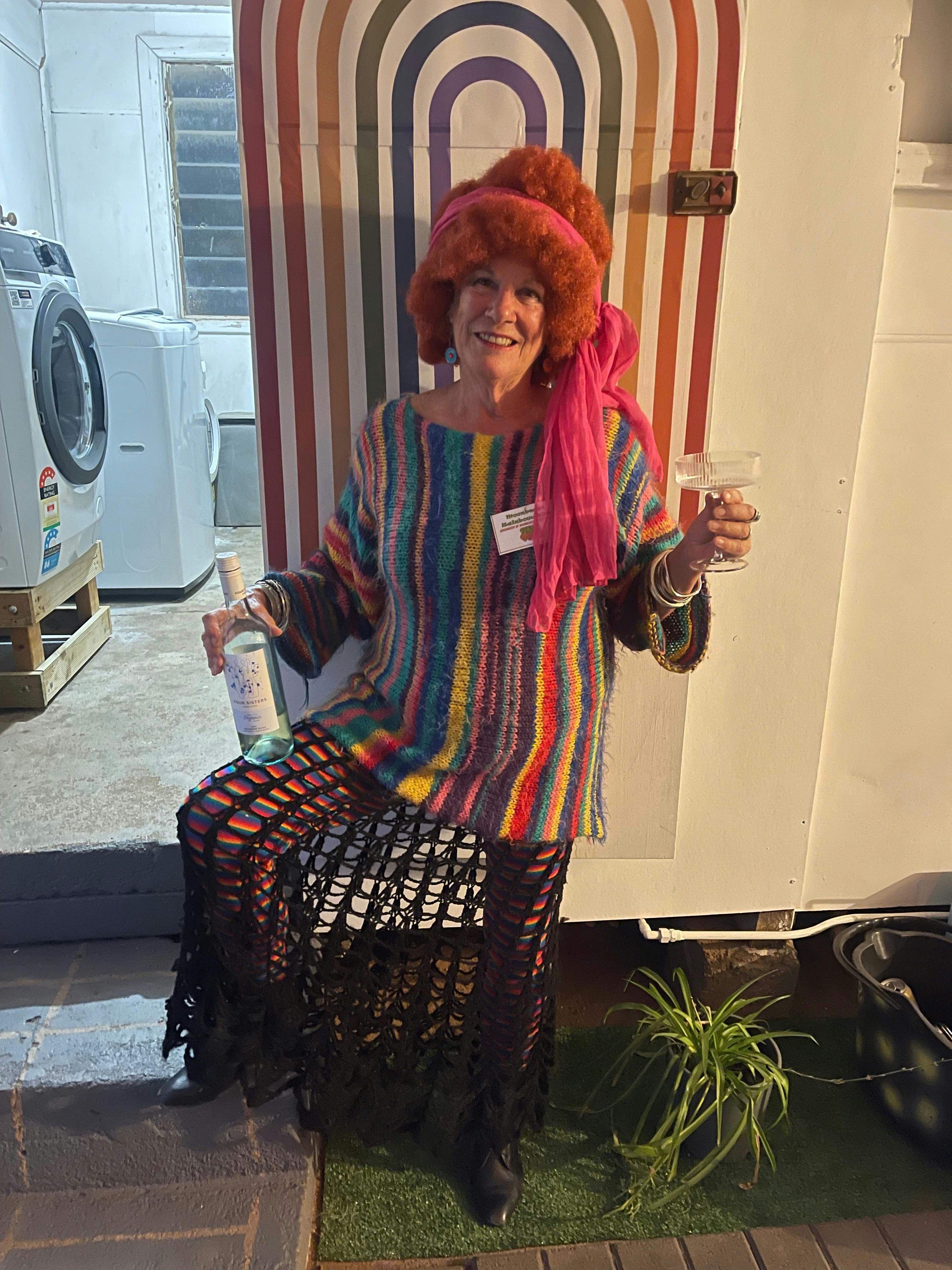 Janine @her 60's Love, Peace & Mystery Weekend