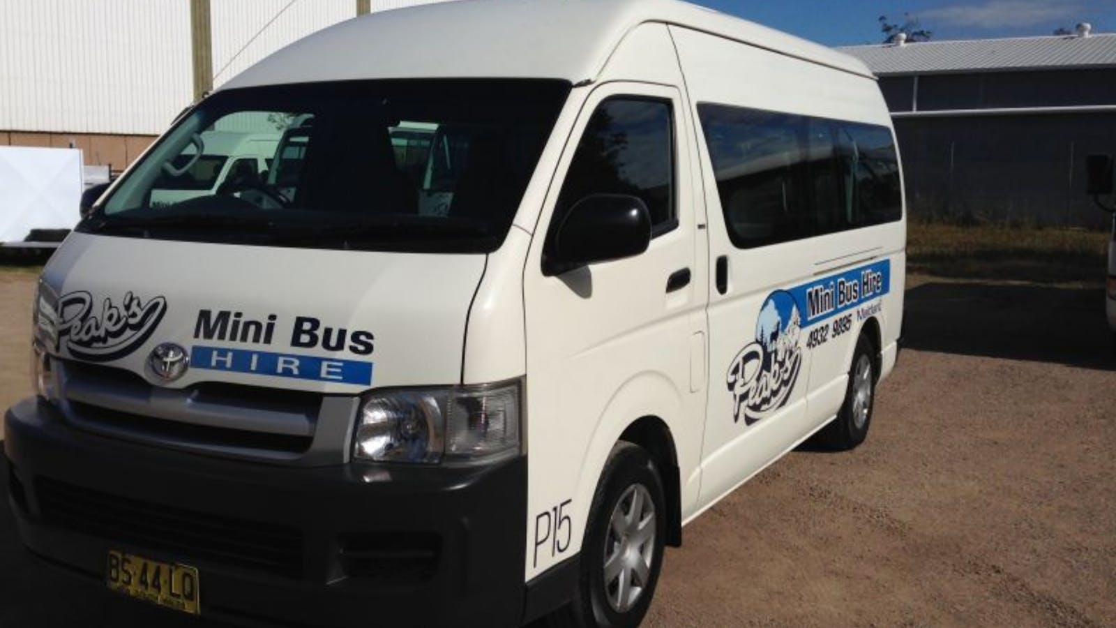 Peaks Mini Bus Hire