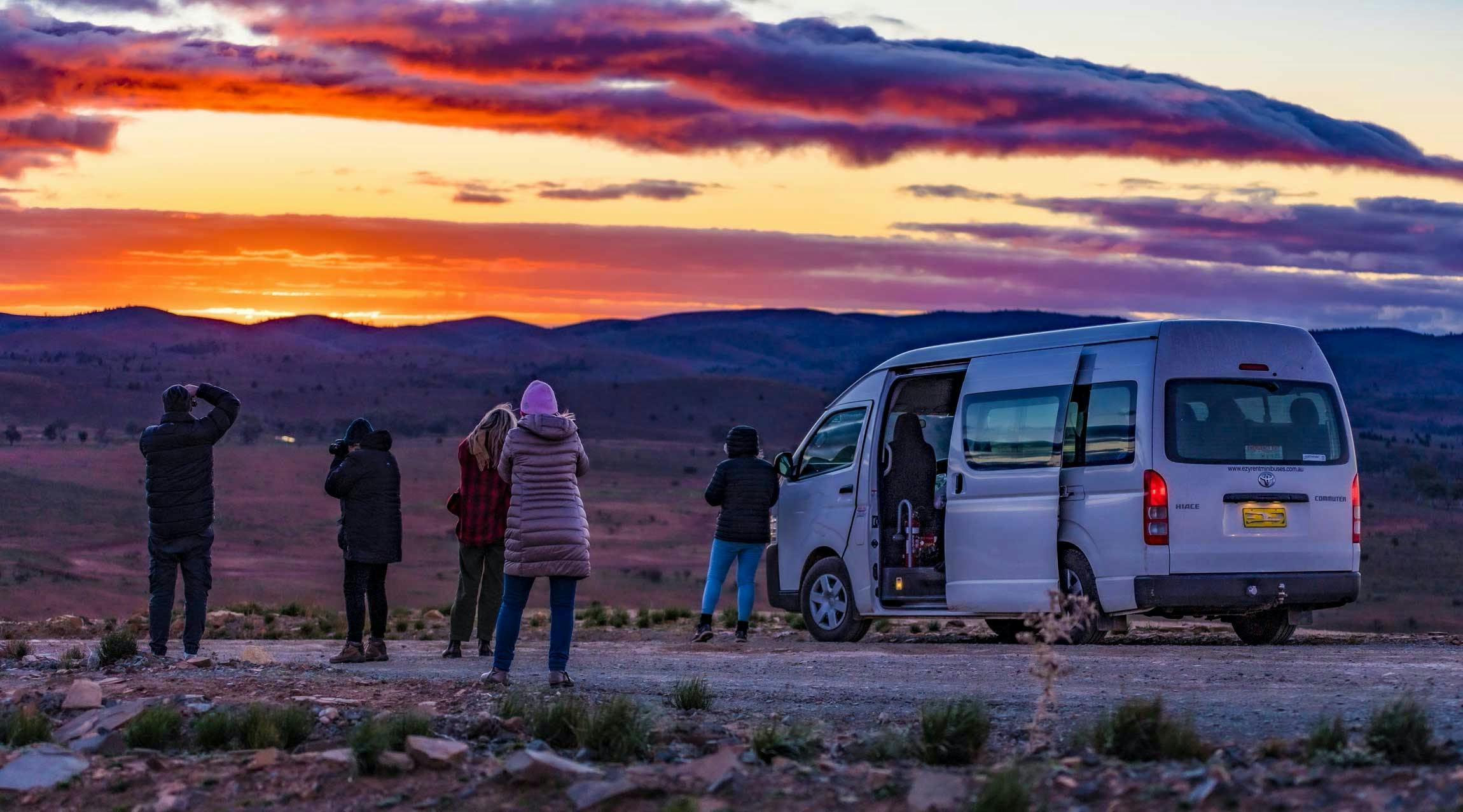 Sunset photo shoot with Adventure Art Photography in the beautiful Flinders Ranges.