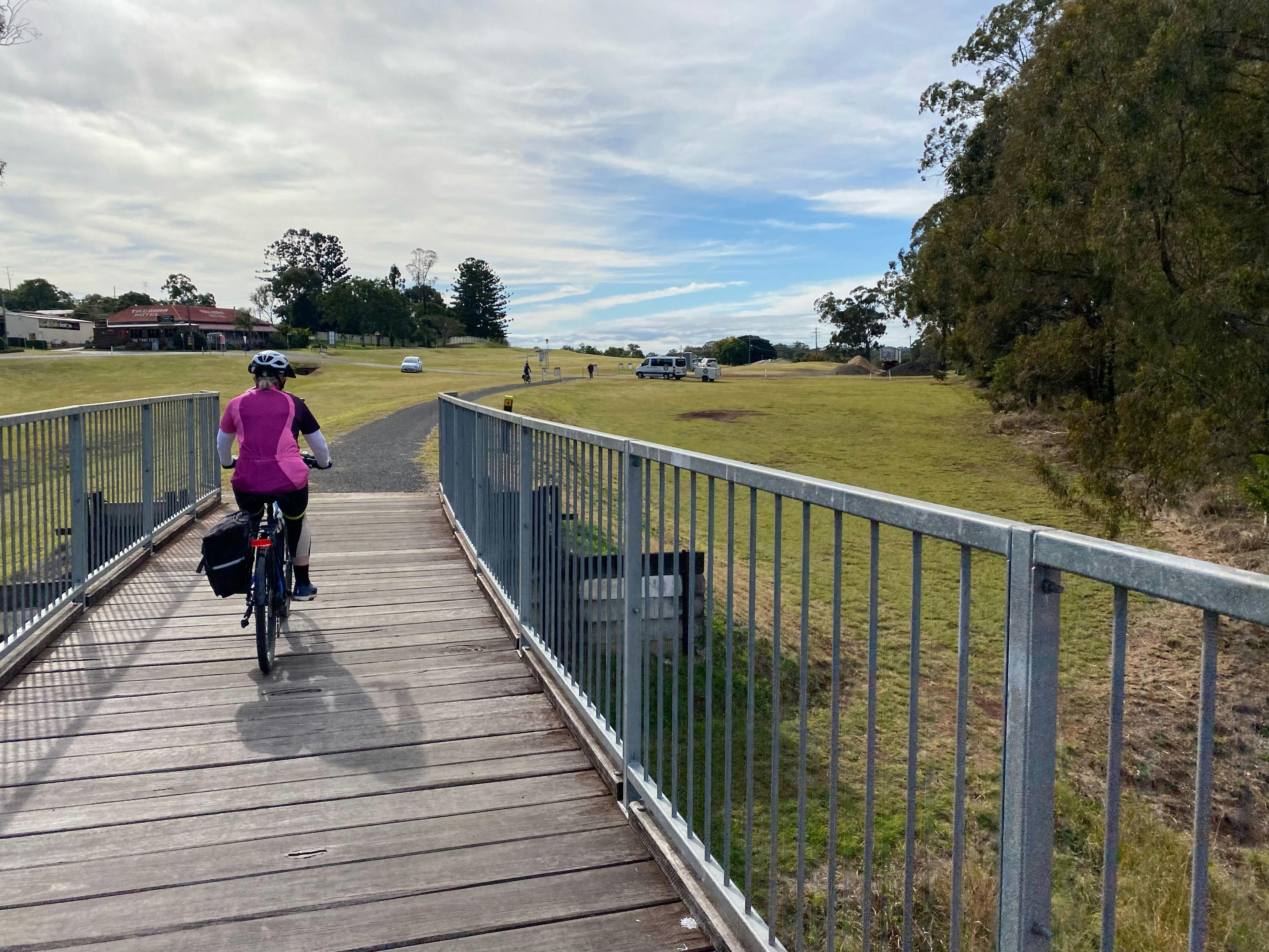 Riding the Kingaroy to Kilkivan Rail Trail