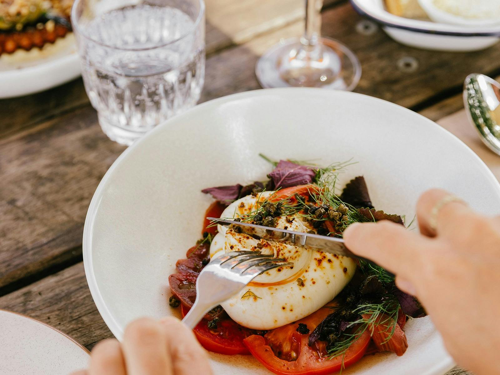 Three Blue Ducks Lunch