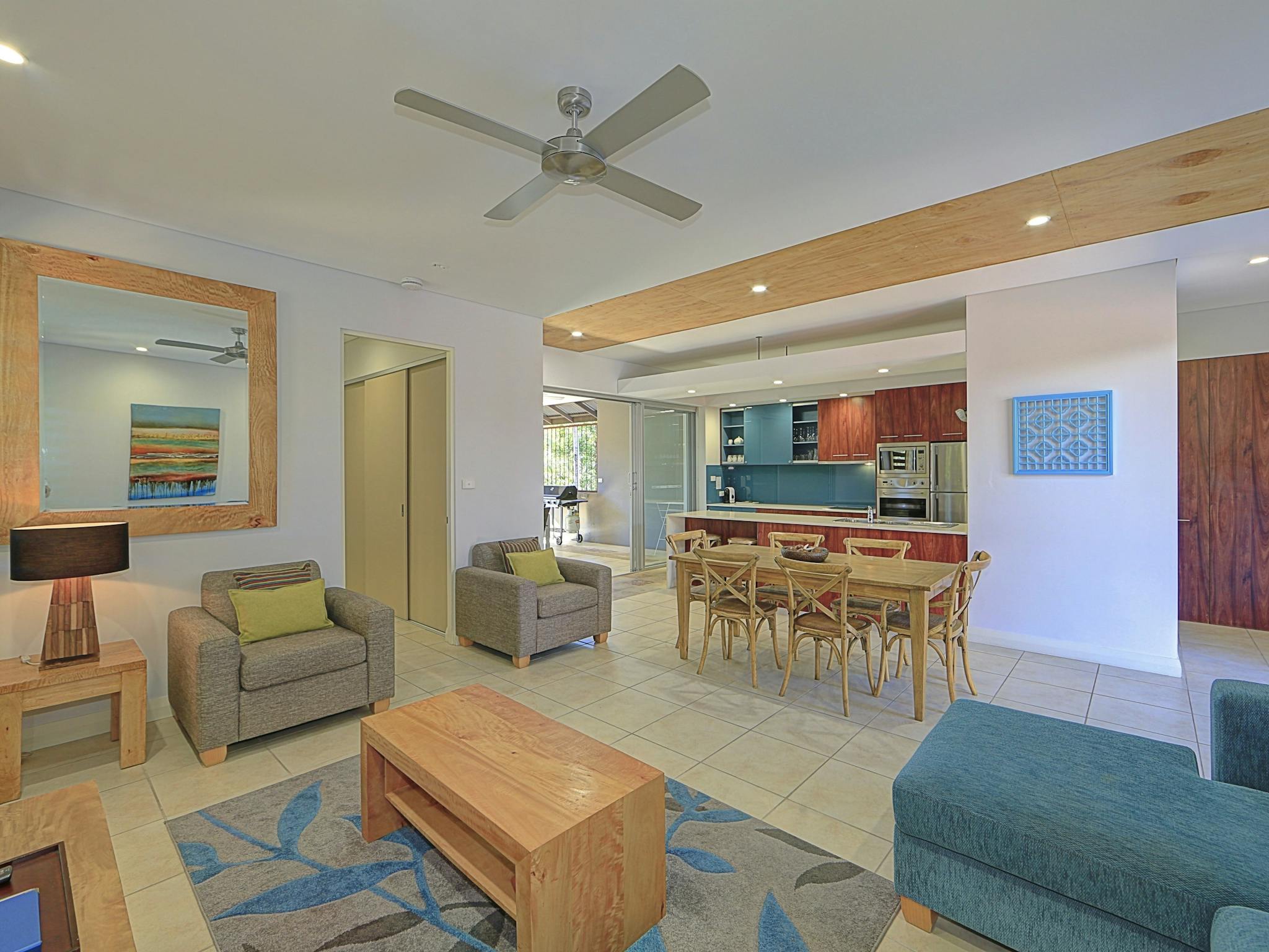 Lounge and Kitchen Lounge and Kitchen