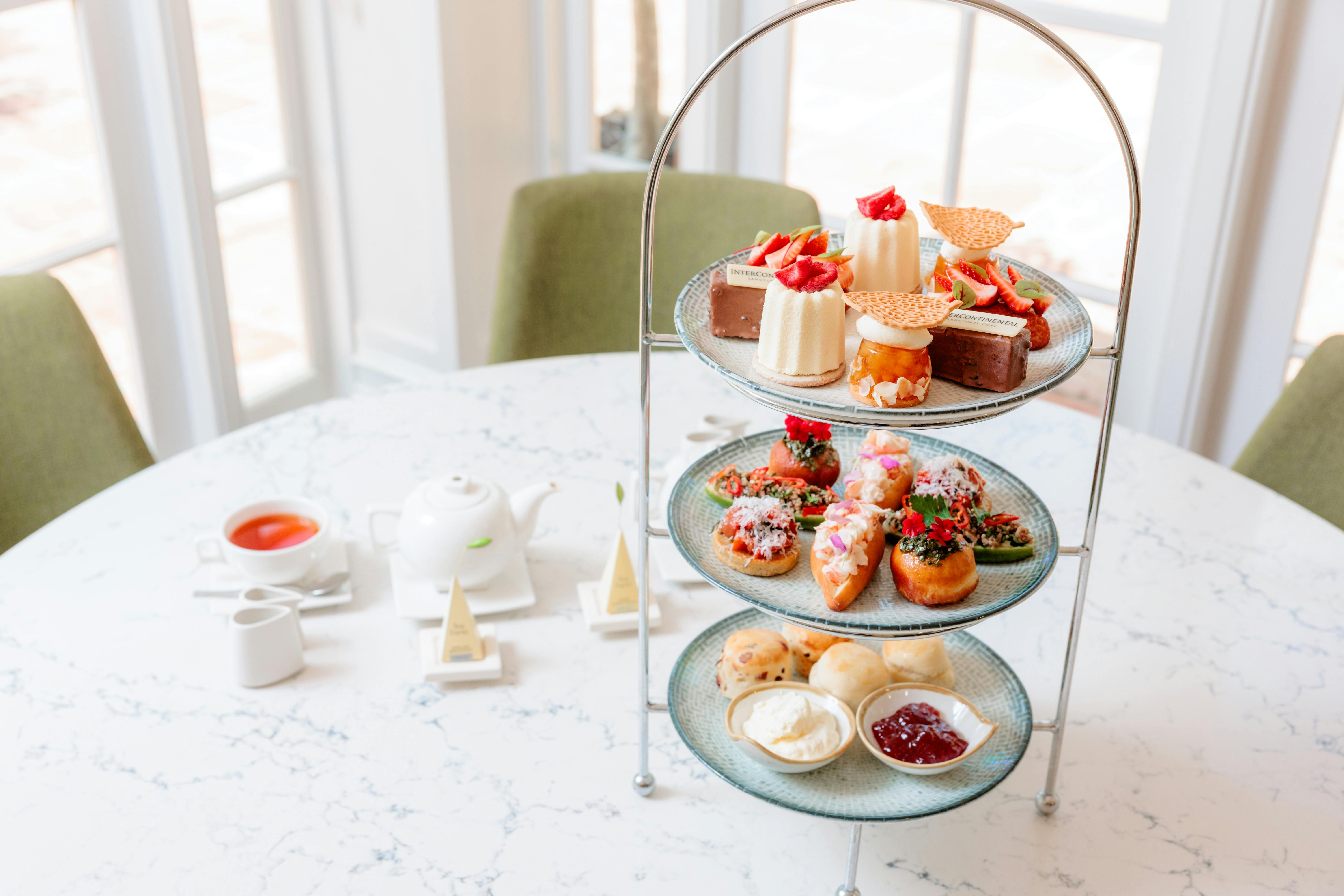 High Tea served in Cove Cafe