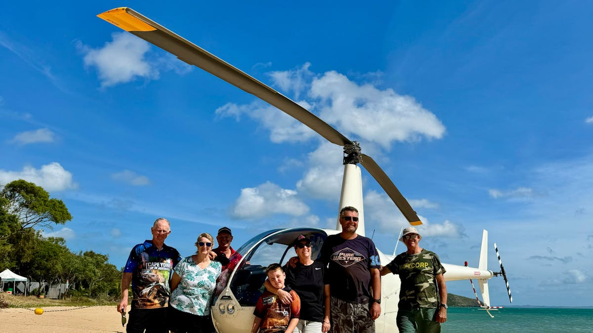 Punsand Bay Helicopters Cape York