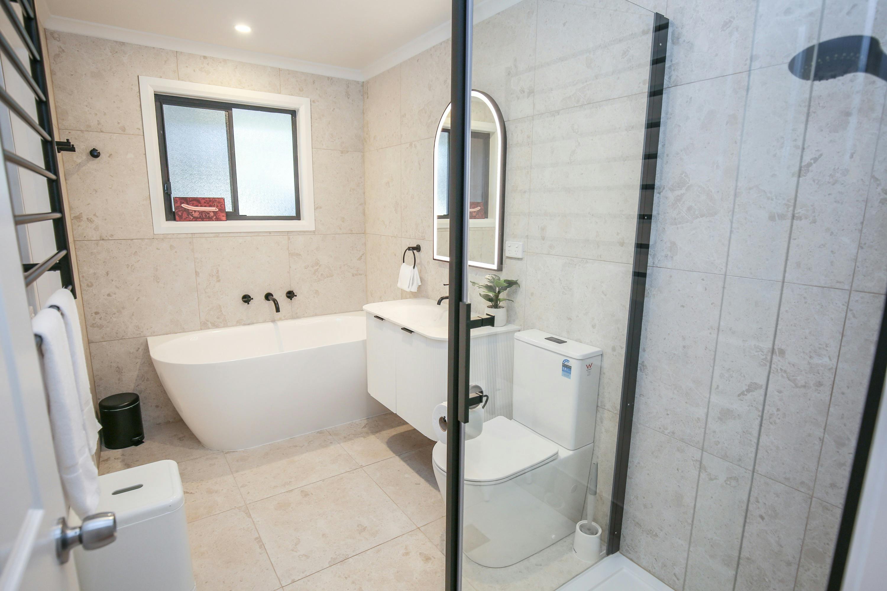 Bathroom with bathtub