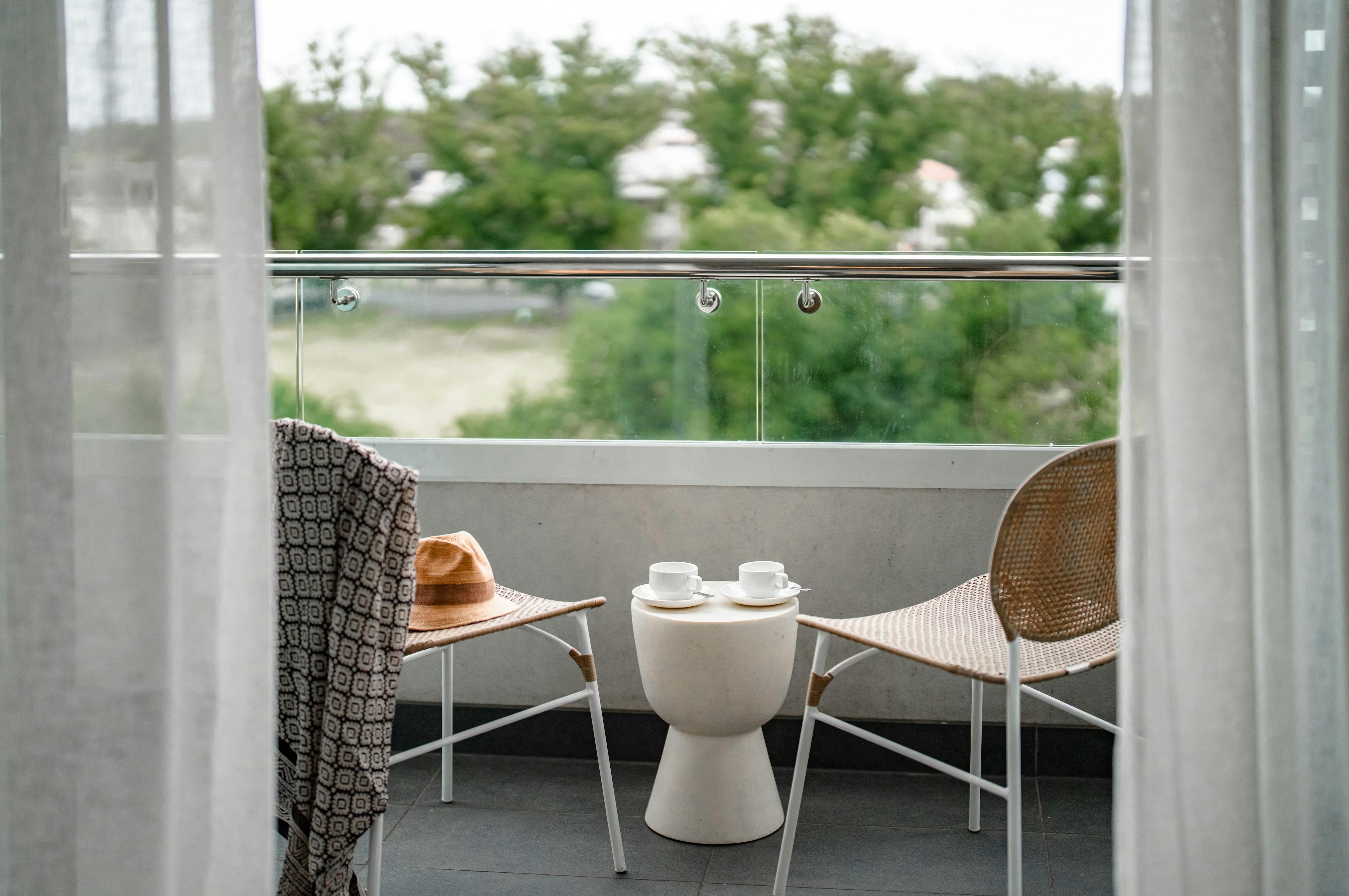 Vue Apartments Geelong - Two Bedroom Deluxe balcony