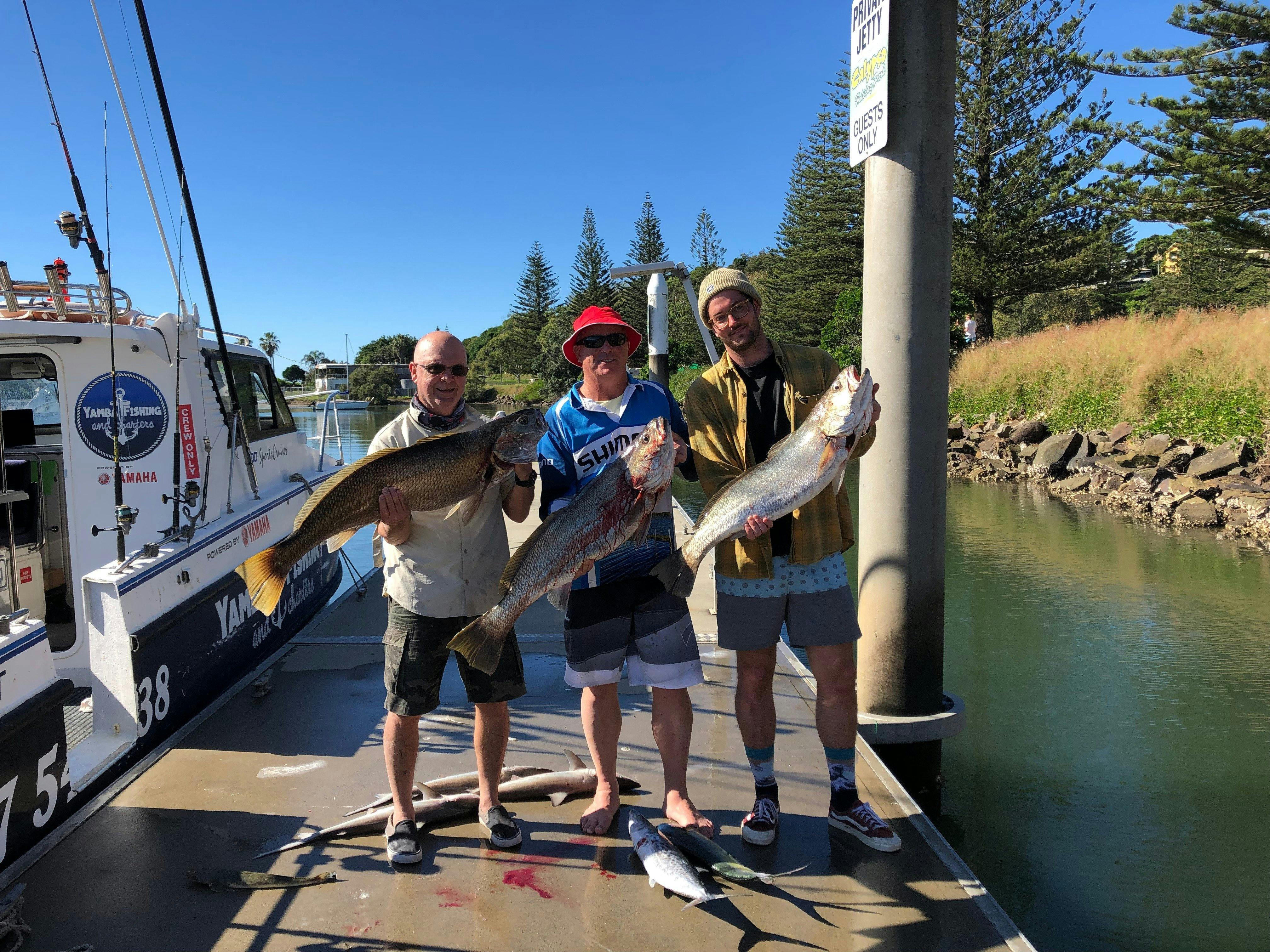 Mulloway madness with Yamba Fishing and Charters