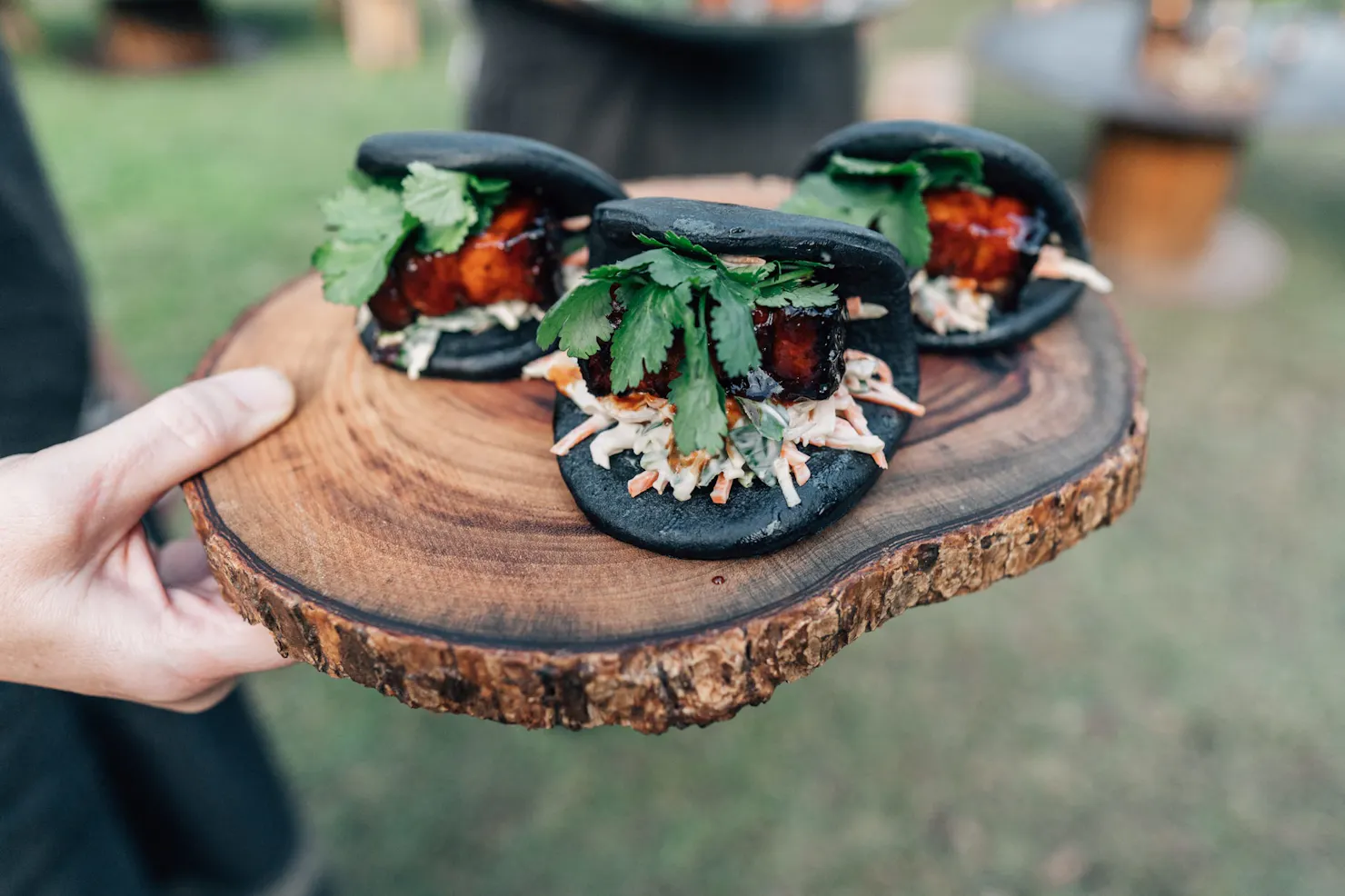 Sticky Pork Steamed Bao Bun