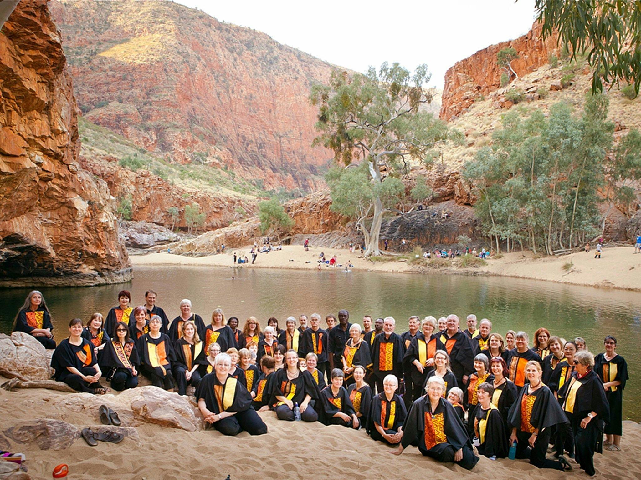 A cappella in the Gorge and Ormiston Day Out