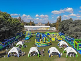 Tuff Nutterz Sydney - Australia's Largest Inflatable Obstacle Course Cover Image