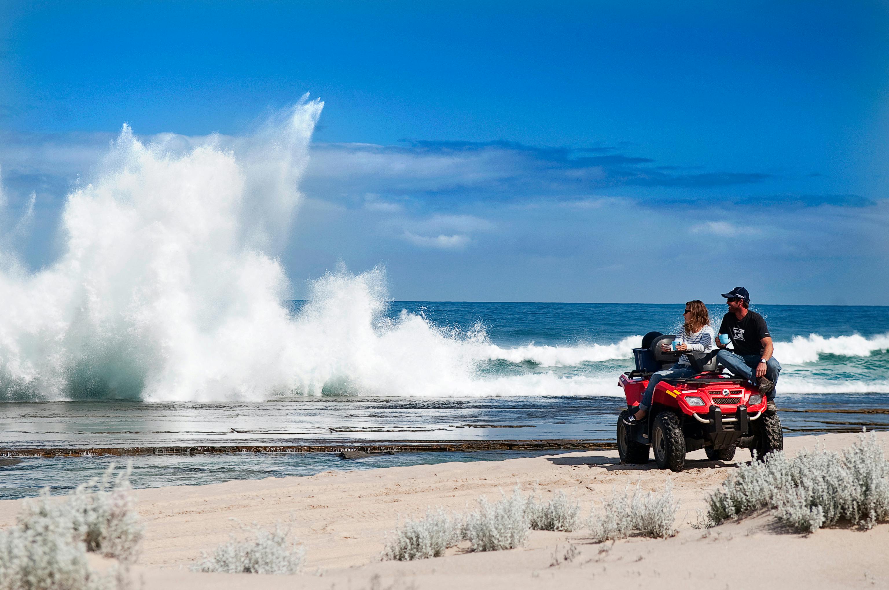 Kalbarri Wagoe Beach Quad Bike Tours, Yallabatharra, Western Australia