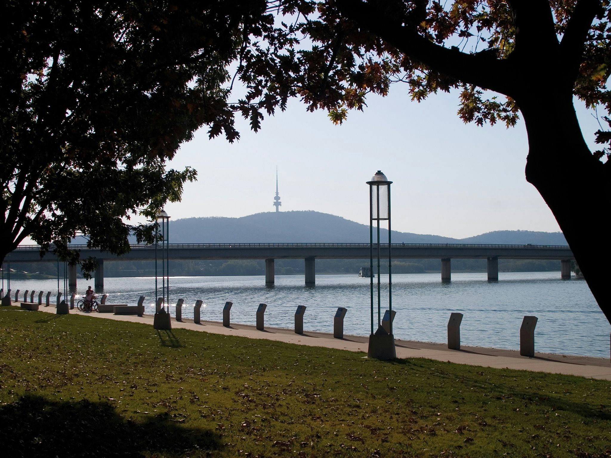With Commonwealth Avenue Bridge