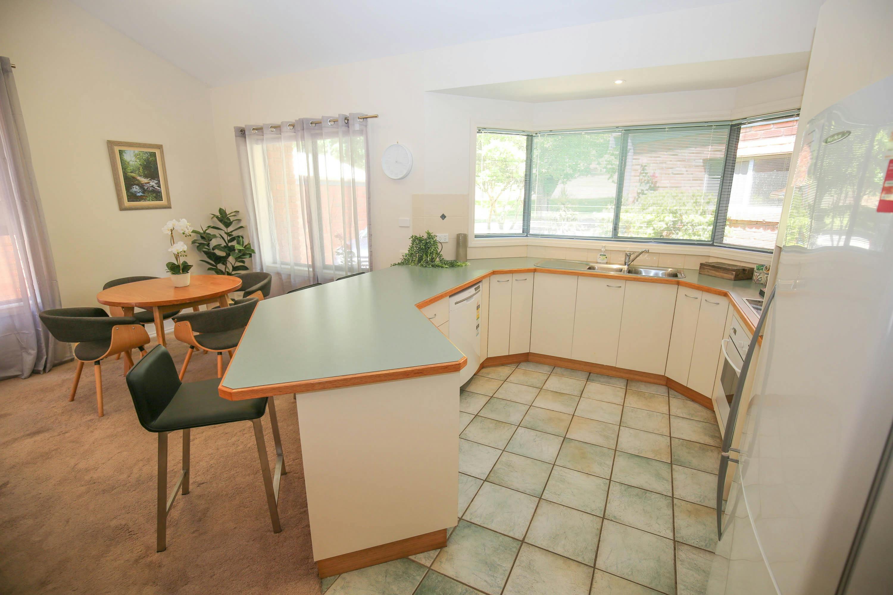 Kitchen and Dining area at Abenaki with Alpine Valley Getaways