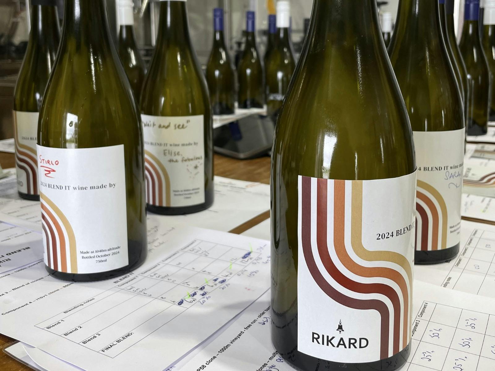 Rikard Wines, Wine tasting.