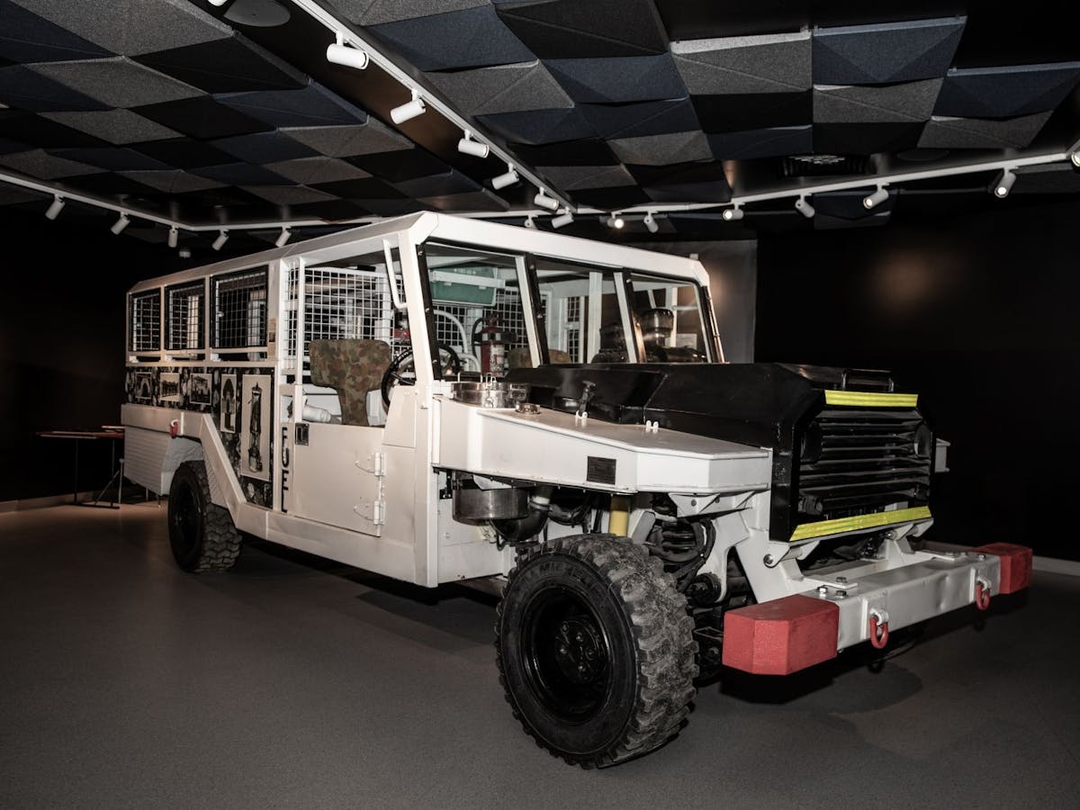 Underground Mine Transporter, Moura Museum