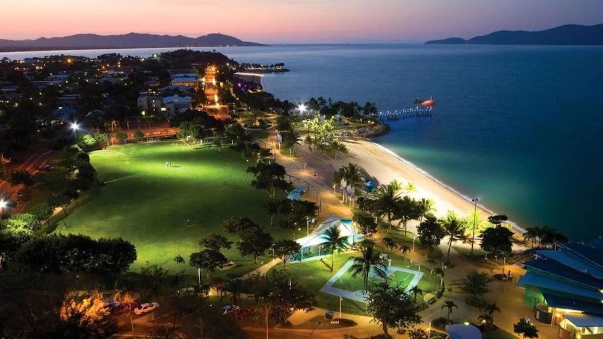 Great views of activities along the Strand