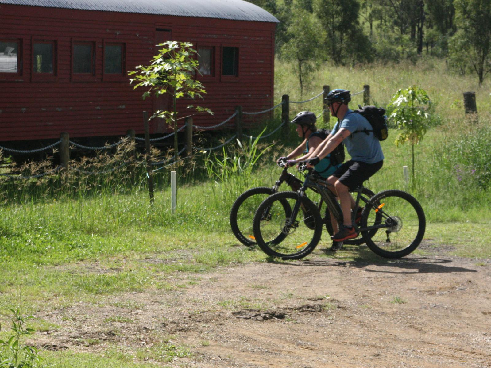 Cycling the Kingaroy Kilkivan Rail Trail