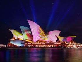Be Dazzled by the Vivid Lights on Sydney Harbour Cover Image