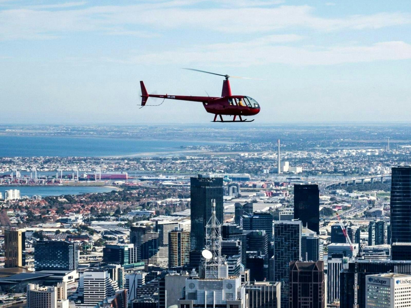 Helicopter Ride over Melbourne City By Rotor One