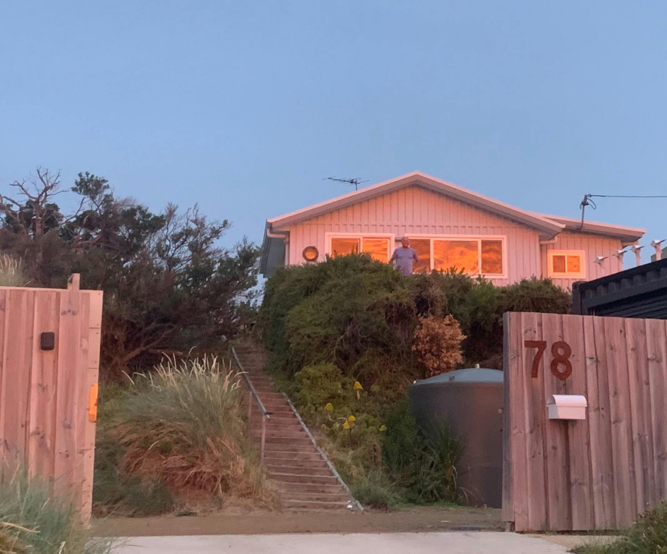 Taken from the lagoon looking up to sandtemple upon the dune