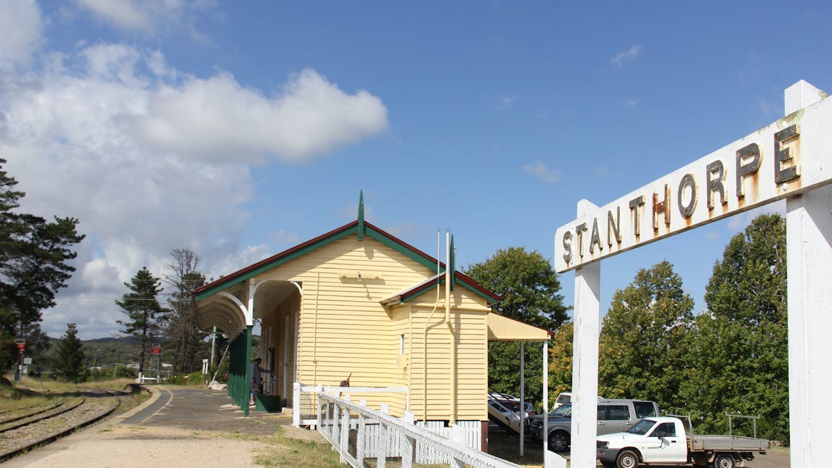 station platform