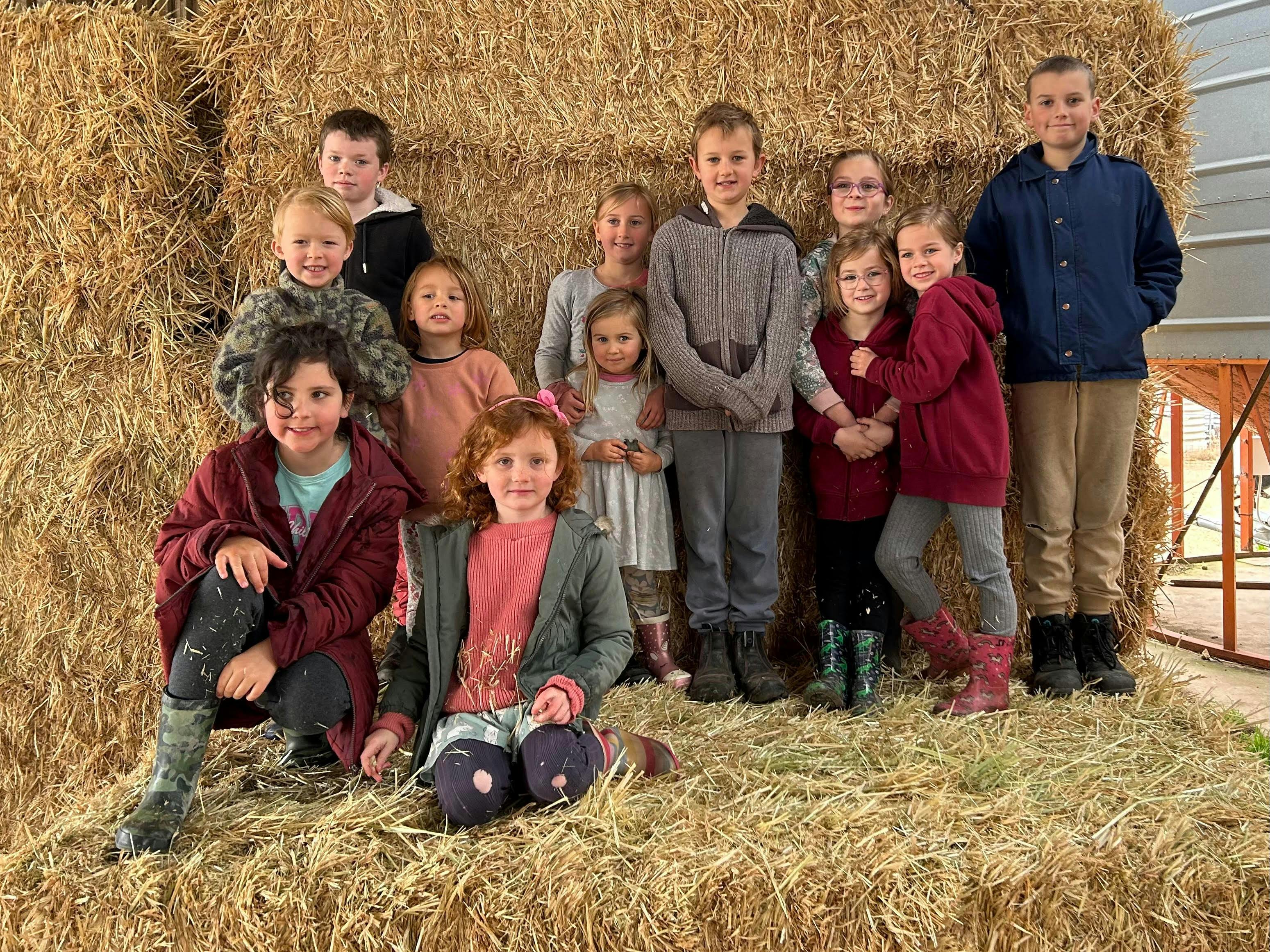 Group photo of some young adventurers