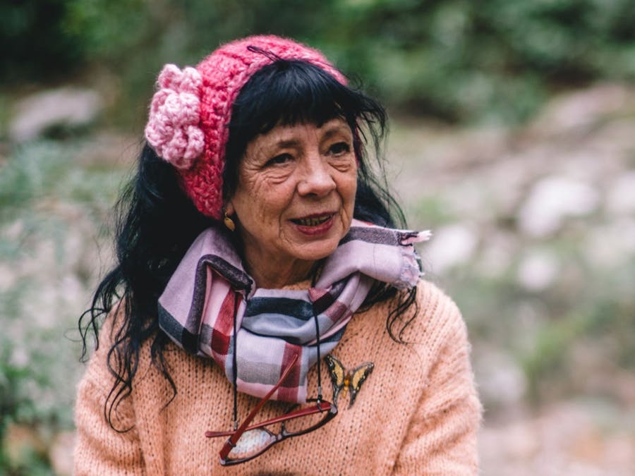 A portrait photo of Jeanine Leane outdoors