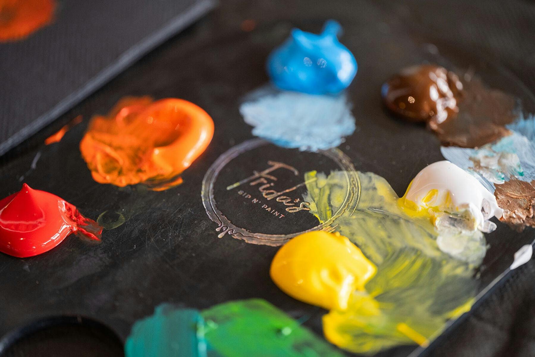 Frida's Paint Palette