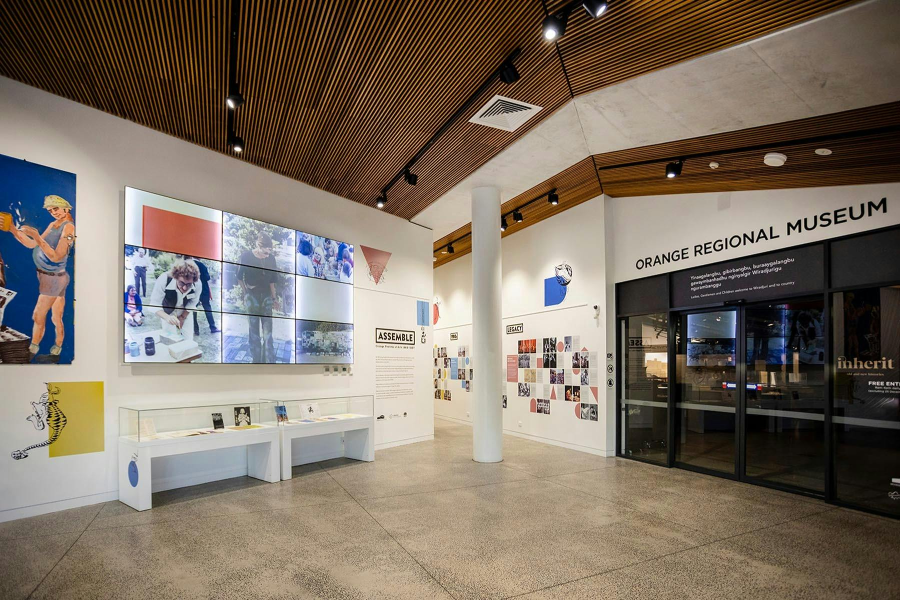 ASSEMBLE: Orange Festival of Arts 1965-1987 exhibition