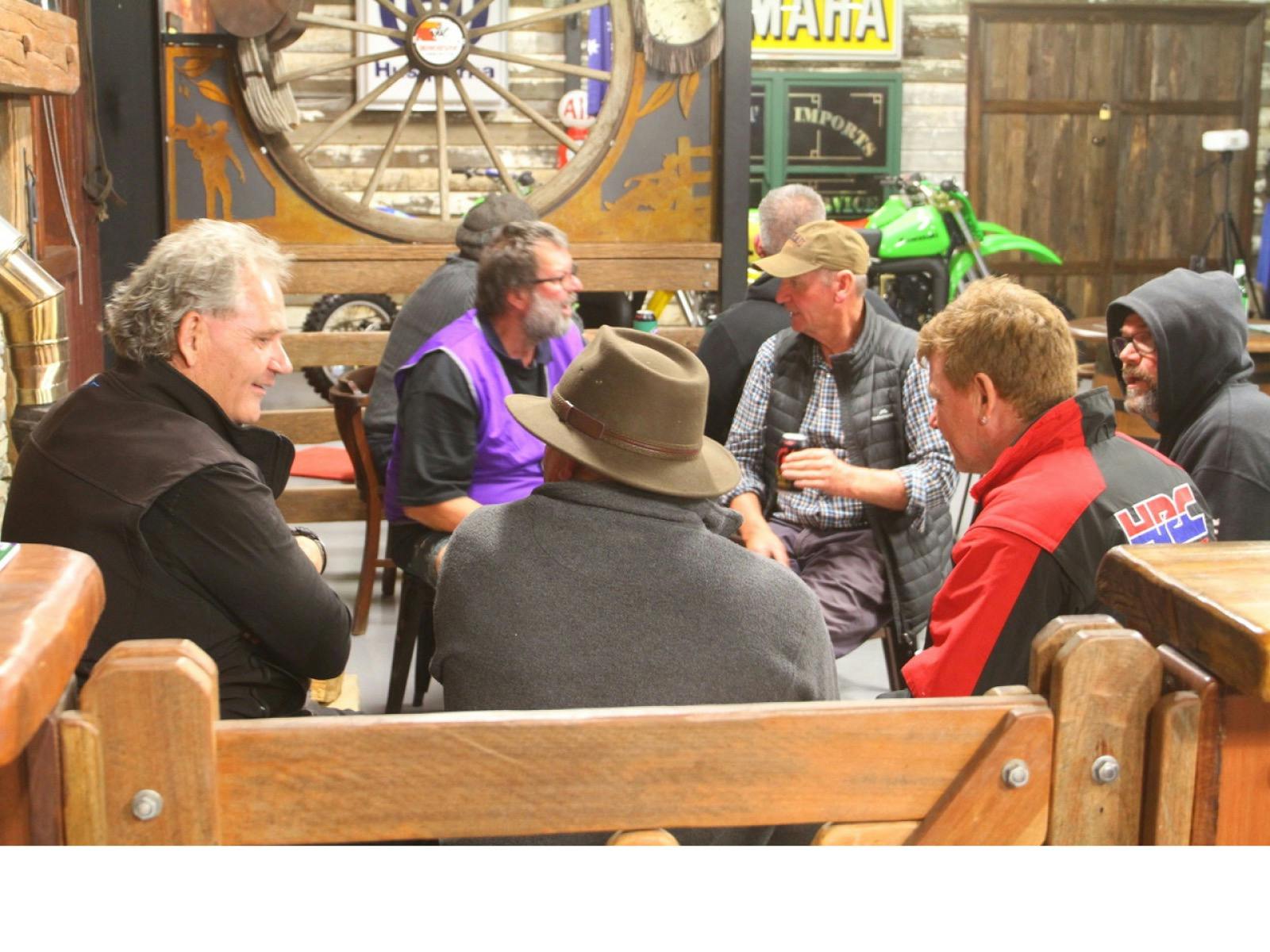 Bar patrons
