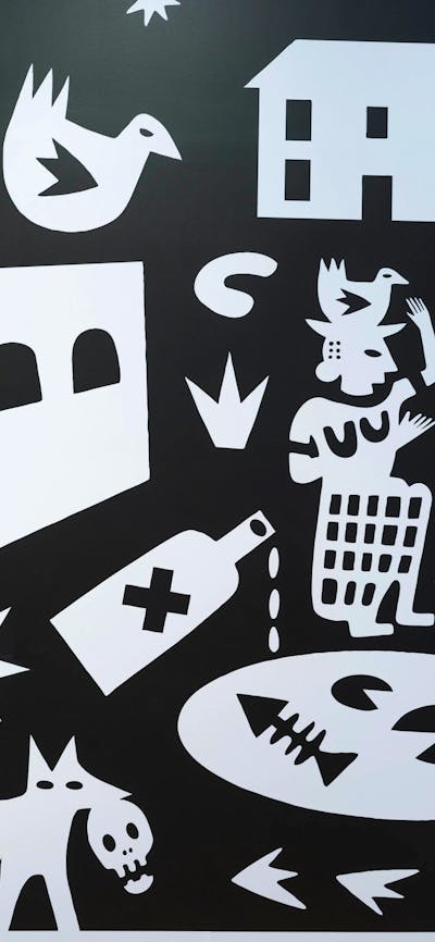 installation view, 5th National Indigenous Art Triennial: After the Rain, National Gallery