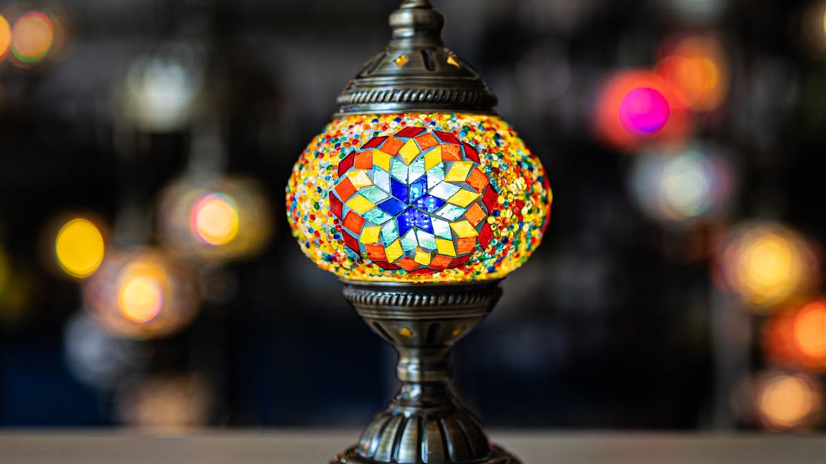 Mosaic Table Lamp Workshop