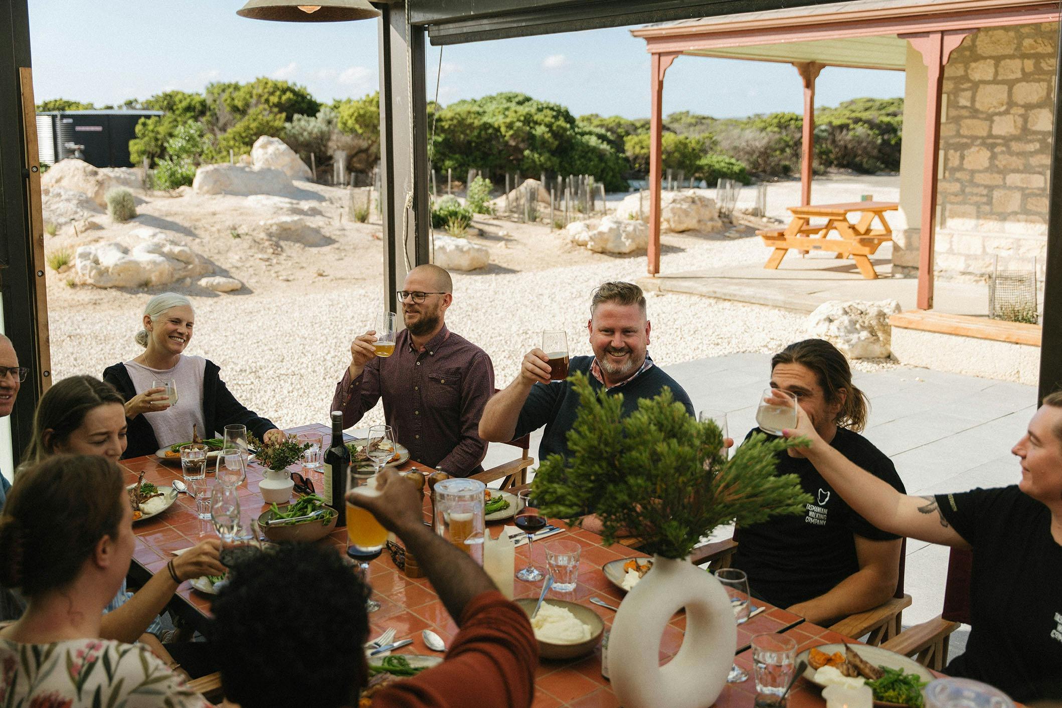 Private cottages at Cape du Couedic