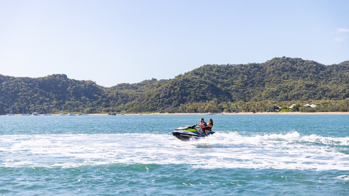Jetski Hire Magnetic Island, based in Horseshoe Bay, the largest hire area on the East Coast of Aus.