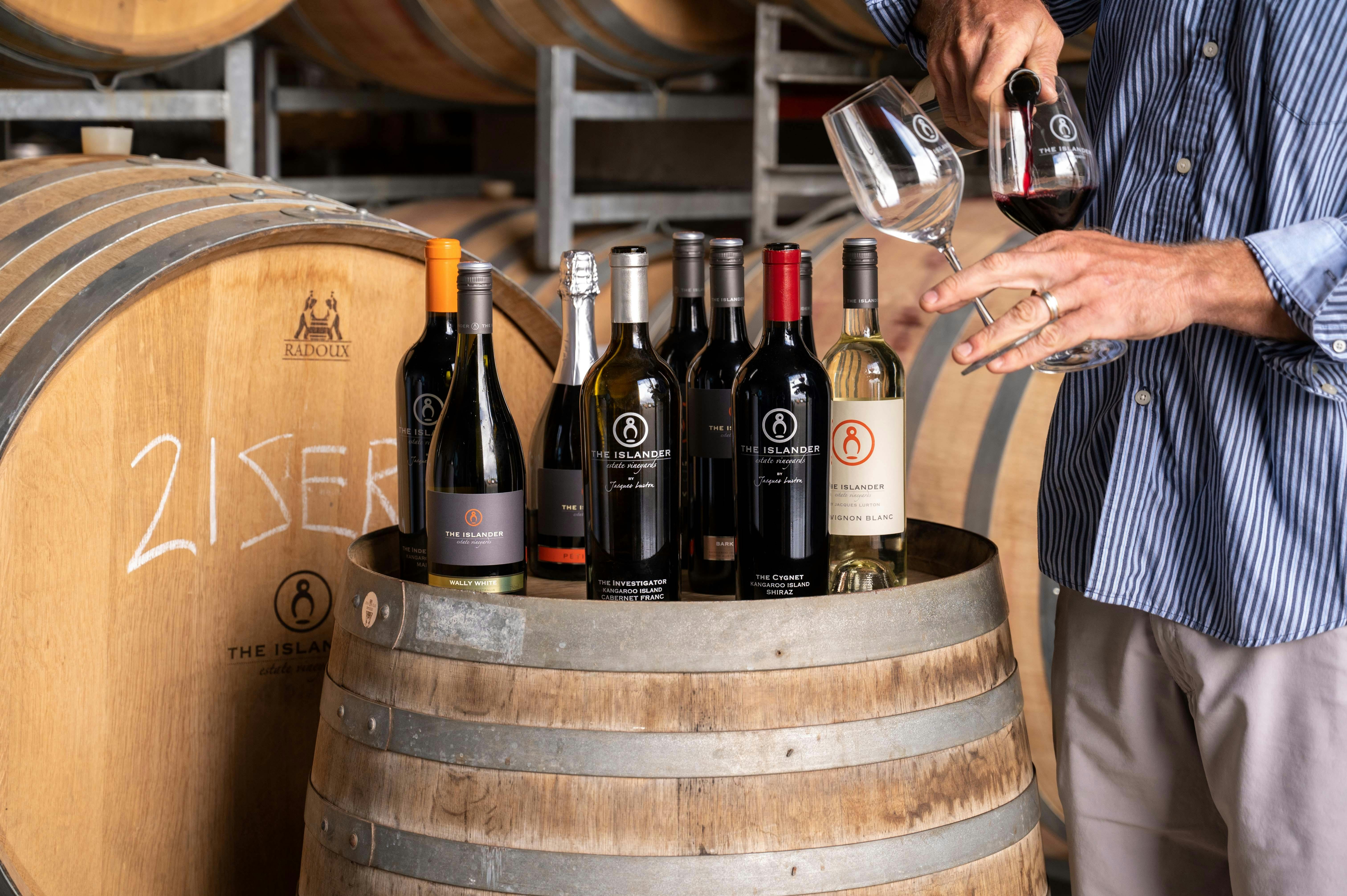 French influenced cool climate Kangaroo Island wines
